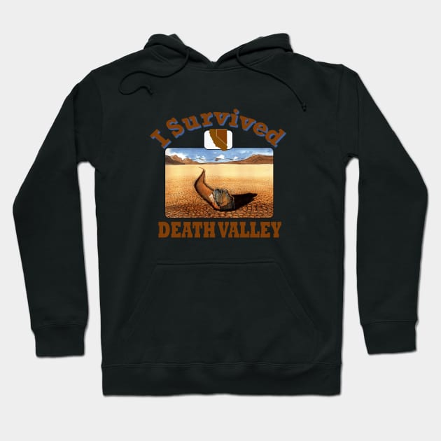 I Survived Death Valley Hoodie by MMcBuck